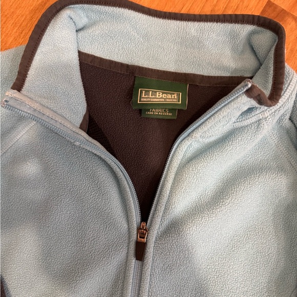 L.L. Bean Sweaters - L.L. Bean Sky Blue Fleece Jacket